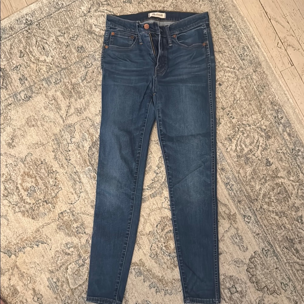 Madewell Blue Skinny Jeans Classic Style